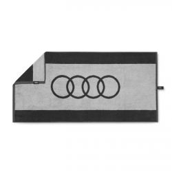 Serviette de plage Audi 80x150cm grise